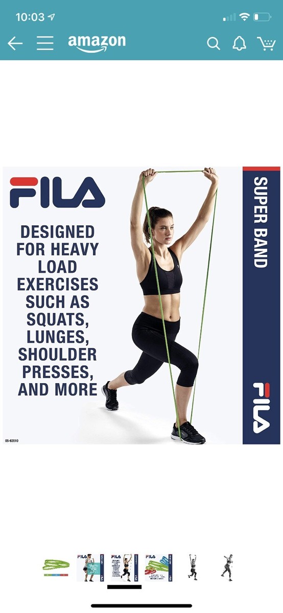 Fila Super Band -Light Resistance Increase strength, flexibility