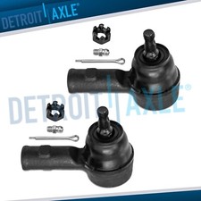 Both 2 Front Outer Tie Rod End Links Suspension Set For 2006 - 2007 Ford Focus