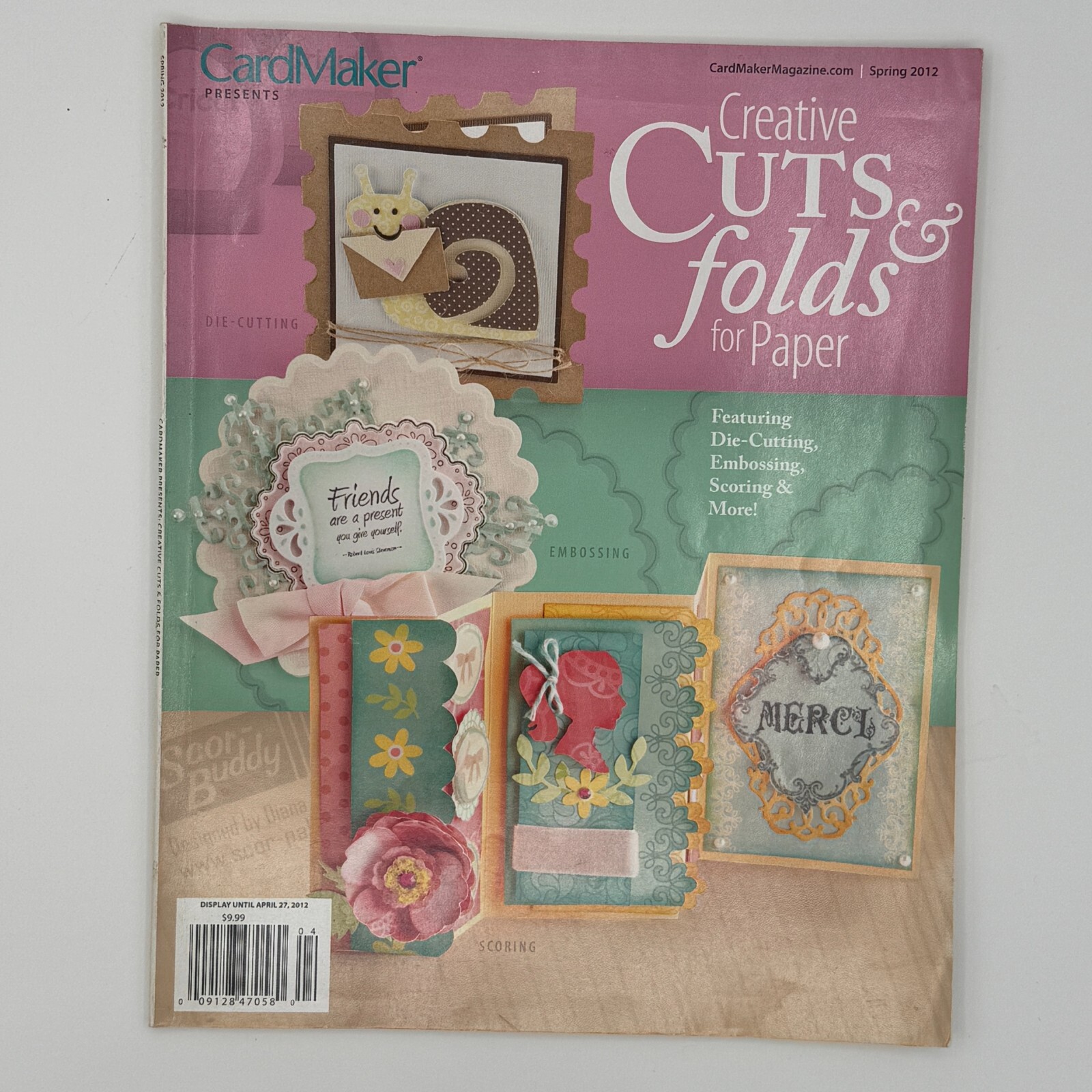 Cardmaker Creative Cuts and Folds for Paper Spring 2012 Die Cutting Embossing+