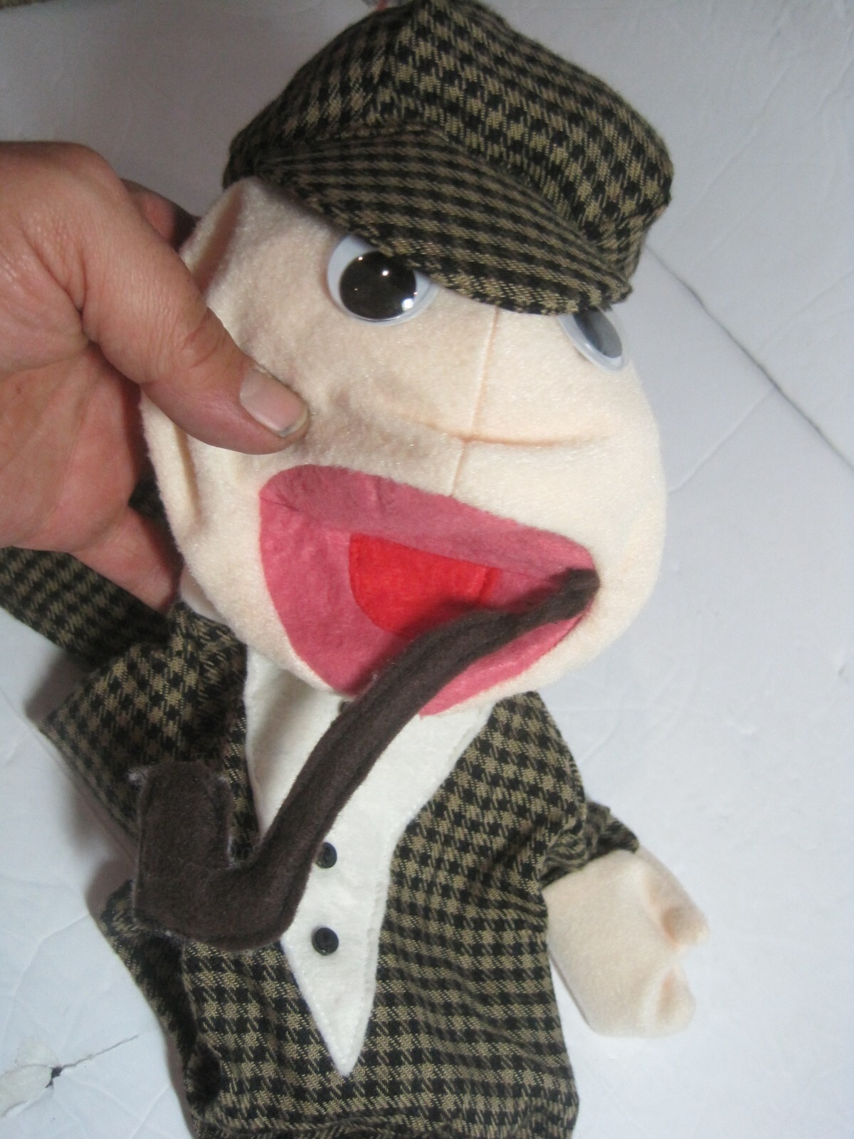 Sherlock Holmes Hand Puppet muppet investigator detective eBay