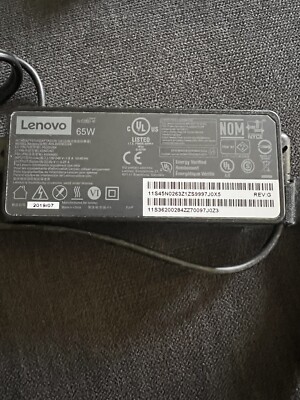 OEM Genuine Lenovo Thinkpad Charger 20V 3.25A 65 Watt ADLX65NLC2A ADLX65NCC2A