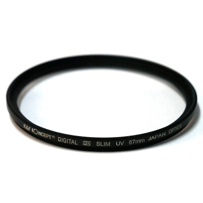 Kamera Objektiv Filter - K&F Concept Digital HD Slim 67mm UV, schützender UV-Filter