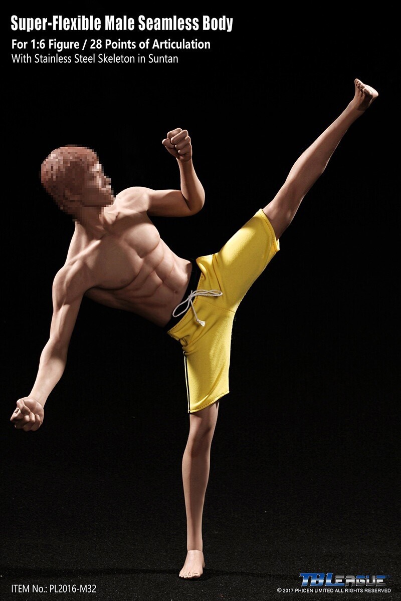TBLEAGUE Phicen PL2016-M32 Super Flexible Asia Male Seamless Muscular Body