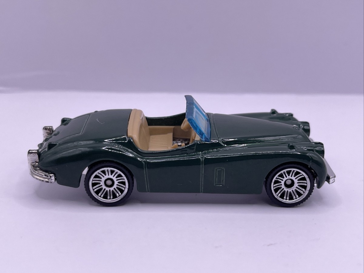 2019 Matchbox #9 '56 Jaguar XK 140 Roadster BRITISH RACING