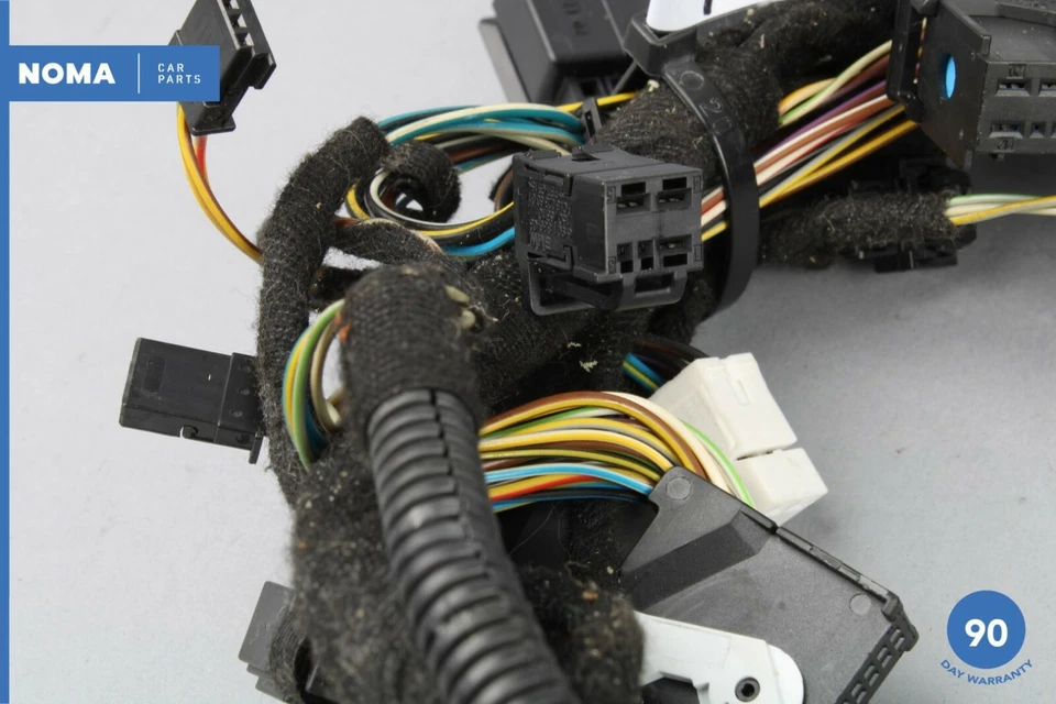 02-08 Arnés de cableado de asiento del lado del conductor delantero izquierdo BMW 750Li 760Li E66 OEM Foto 3 de 4