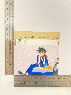Future GPX Cyber Formula Hayato Kazami Cassette Tape Index Card