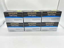 Bigelow Tea Earl Grey Black Tea, Caffeinated, 20 Count Box (Pack of 6) 120 Total