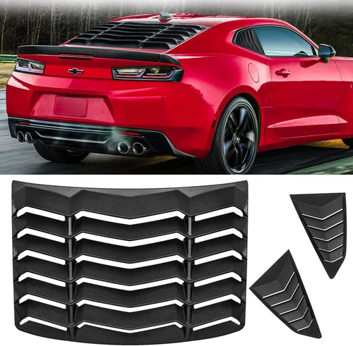 Rear+Side Window Louver Sun shade Cover for Chevrolet Chevy Camaro 2016-2024
