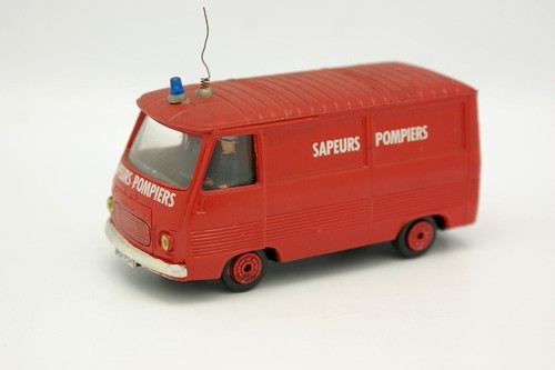 Miniature Norev 1/43 Peugeot J7 Fourgon Pompiers VSAB - Modèle Modifié Collection