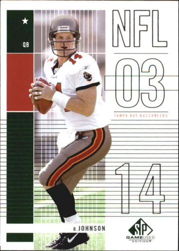 2003 SP Game Used Edition Brad Johnson #33
