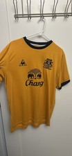 Everton 2011-2012 Jersey Short Sleeve le Coq Sportif Men's Size L