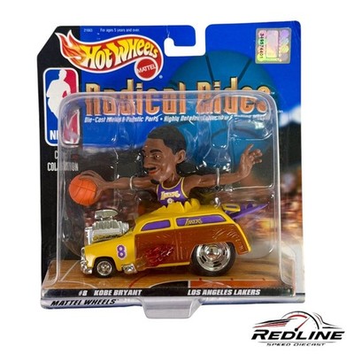 🔥🔥Hot Wheels Radical Rides Kobe Bryant Los Angeles Lakers D3