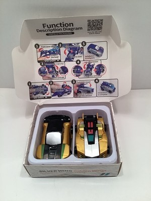 Collision Transforming Dinosaur Car Toy 2-in-1 Magnetic NEW in Box.