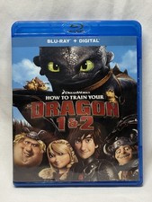 How to Train Your Dragon 1 and 2 Blu-ray  Free Shipping