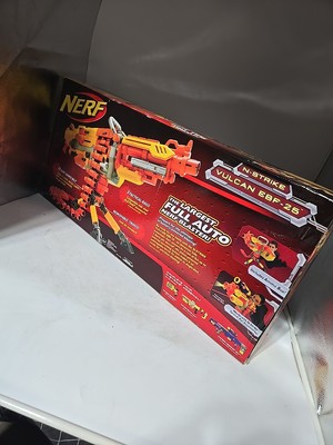 NEW In Box!! NEVER USED NERF NStrike Vulcan Belt Fed EBF-25