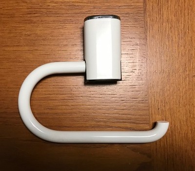 Keuco Toilet Paper Roll Holder Novo Style 4790 Glossy White Easy  to mount