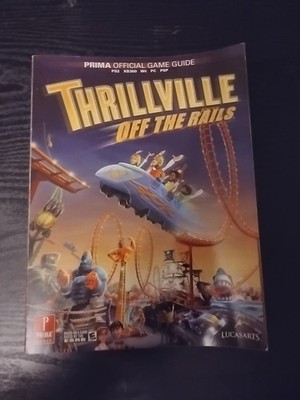 Thrillville: Off the Rails Prima Official Strategy Guide PC PS2 PSP Xbox 360 Wii