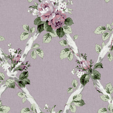 Vliestapete Laura Ashley Elwyn - 10 m x 52 cm - Violett