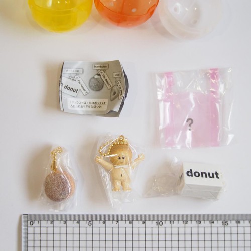 I'M Donut Miniature Charm 2 3 Types F/S-M501 from japan Rare Good condition