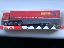 PAULS MODEL ART - FERRARI TEAM TRANSPORTER  - 1/87 SCALE HO GAUGE MODEL  LORRY