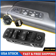 Fits For 2013-2015 Dodge Ram 1500 2500 3500 9+3 Pins Window Switch Driver Side