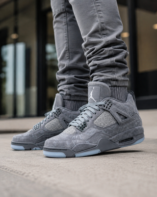 靴 NIKE AIR JORDAN 4 RETRO Cool Grey 28cm Nike Air Jordan 4 Retro Cool Grey Unisex's Sneakers Athletic Shoes