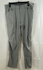 Eddie Bauer Men's Gray Hiking Outdoor Pants Straight Leg Sz 36x31