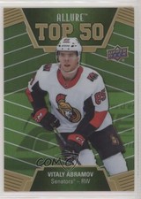2019-20 Upper Deck Allure Top 50 Green Border 1/50 Vitalii Abramov Vitaly 0v7