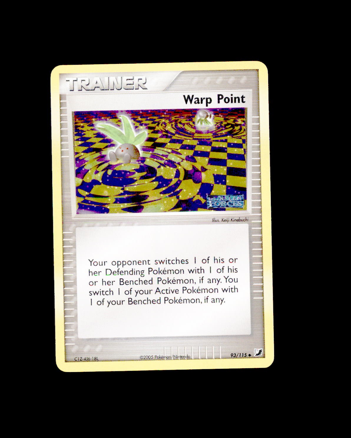 NM Unseen Forces Reverse Holo Warp Point 93/115