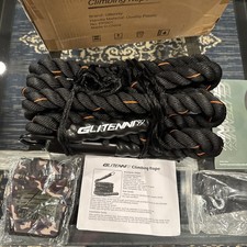 Climbing Rope Gym Climbing Rope for Fitness and Strength Training, Rock Climb...