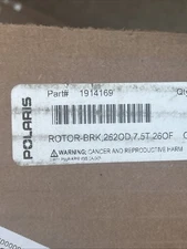Polaris 1914169 Brake Rotor 262OD,7.5T,38OFST Xpedition XP Ultimate Northstar