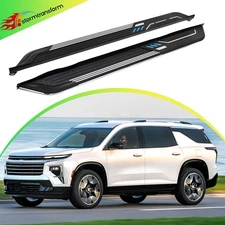  Side Steps for Chevrolet Traverse 2024-2026 Running Boards Nerf Bar Protector