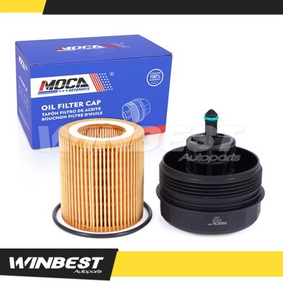 Engine Oil Filter Cap for BMW 128i 135i 228i 320i 323i 328i 330xi 335i 2.0L 3.0L