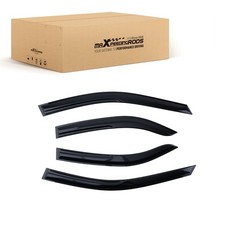 Front Rear Rain Deflectors For Toyota Camry 2002-2006 Window Visors 4pcs Black