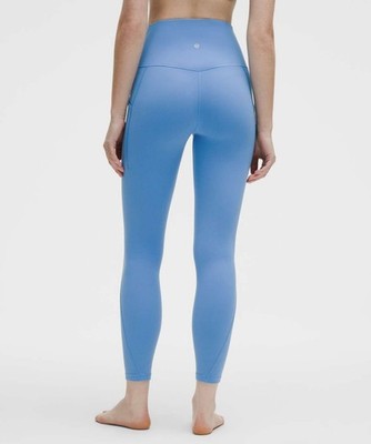 Lululemon Align High-Rise Pant with Pockets 25'' in Pool Party Blue Size 4
