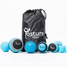 Massage Ball Set for Myofascial Trigger Point Release  Deep Tissue Massage -...