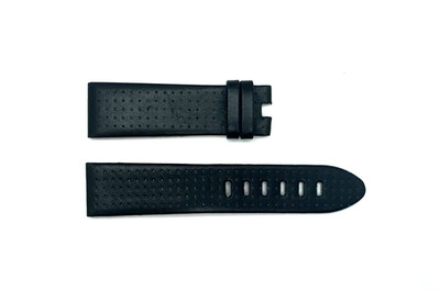 Genuine Montblanc Black Leather 22mm x 20mm Band Strap