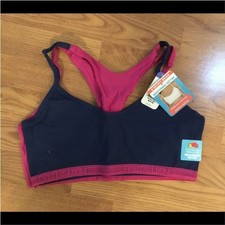 Fruit of the loom signature breathable cotton sport bras Women  s Small