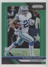 2018 Panini Prizm Green Prizm Ezekiel Elliott #146 7wf