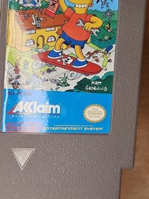Cartucho de juego The Simpsons Bart vs The Space Mutants NES Nintendo con funda de colecci&oacute;n