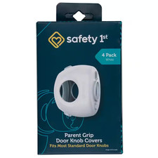 Parent Grip White Door Knob Covers 4-Pack 