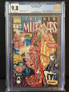 🔥CGC 9.8 WP NEW MUTANTS #98 1st Appearance of DEADPOOL!!! MARVEL 1991🔥