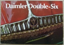 DAIMLER DOUBLE SIX Car Sales Brochure 1973