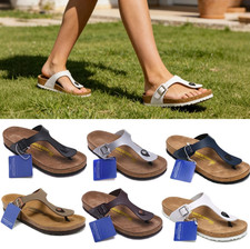 Image of New Authentic Birkenstock Gizeh Casual Sandals Regular Eu Shoe Size 35-45 Unisex