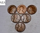 (6) 1916-S Lincoln Wheat Penny Cent Set/Lot ~ Fine/VF ~ 6 Coins (ZWL33)