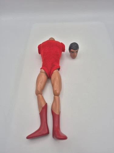 Vintage GI Joe Adventure Time Bullet Man Head, Torso, Legs, Shirt Hasbro 1975