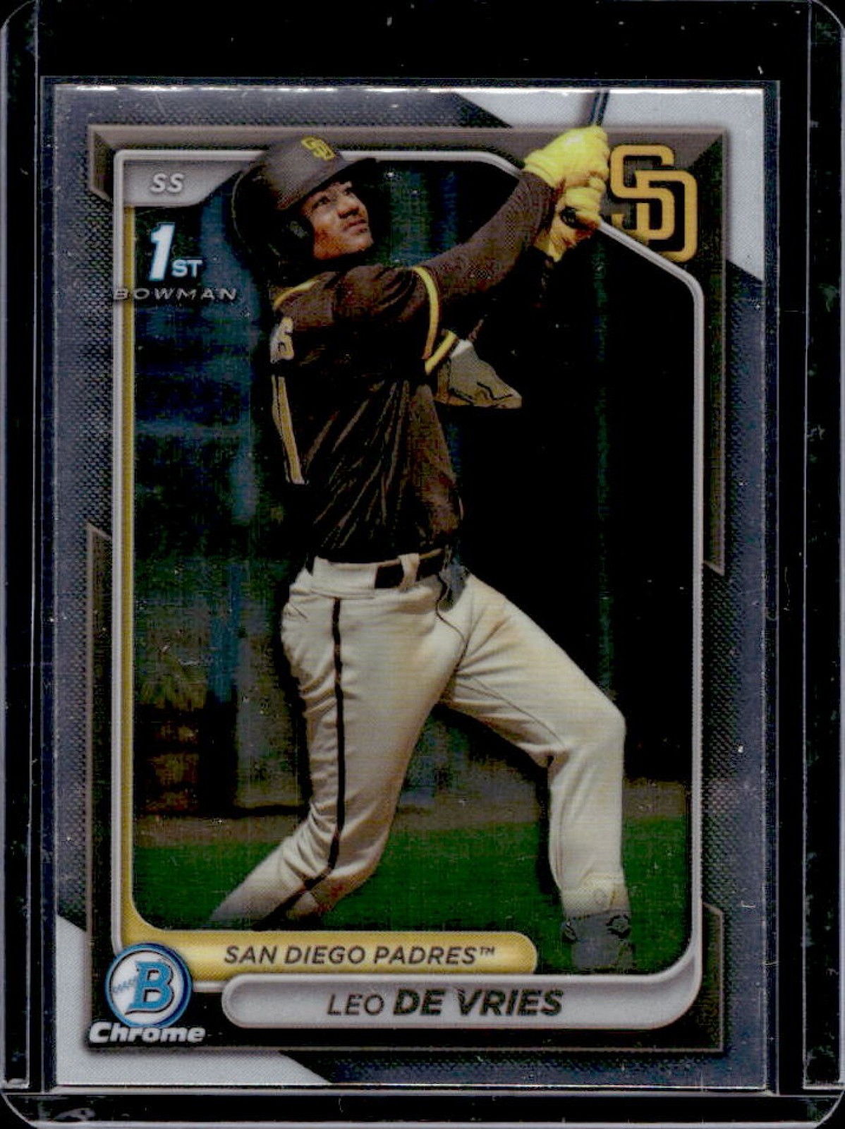2024 Bowman Chrome Leo De Vries 1st #BCP-179 Padres