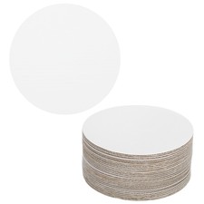 30 Pezzi Torte Rotondi in Cartone, Tagliere per Torte da 10 Pollici per Dessert, Bianco