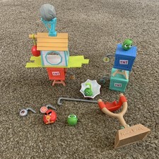 Angry Birds Build 'N Launch Playset Pig City 2019 Jazwares COMPLETE no box.