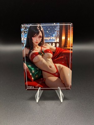 Tifa Final Fantasy 7 Waifu Card TCG Full Art Waifu Legends Custom Goddess Anime